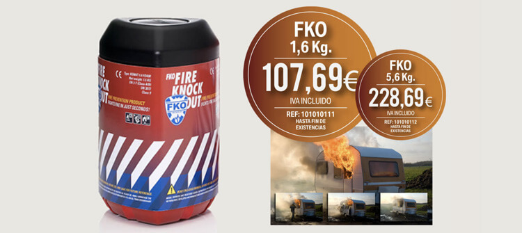 FKO Extintor de Explosión