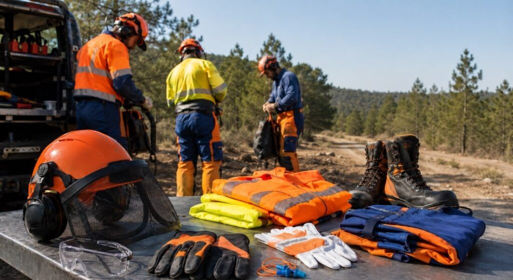 EPIs forestales listos para campaña